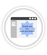 Purchase confirmation page