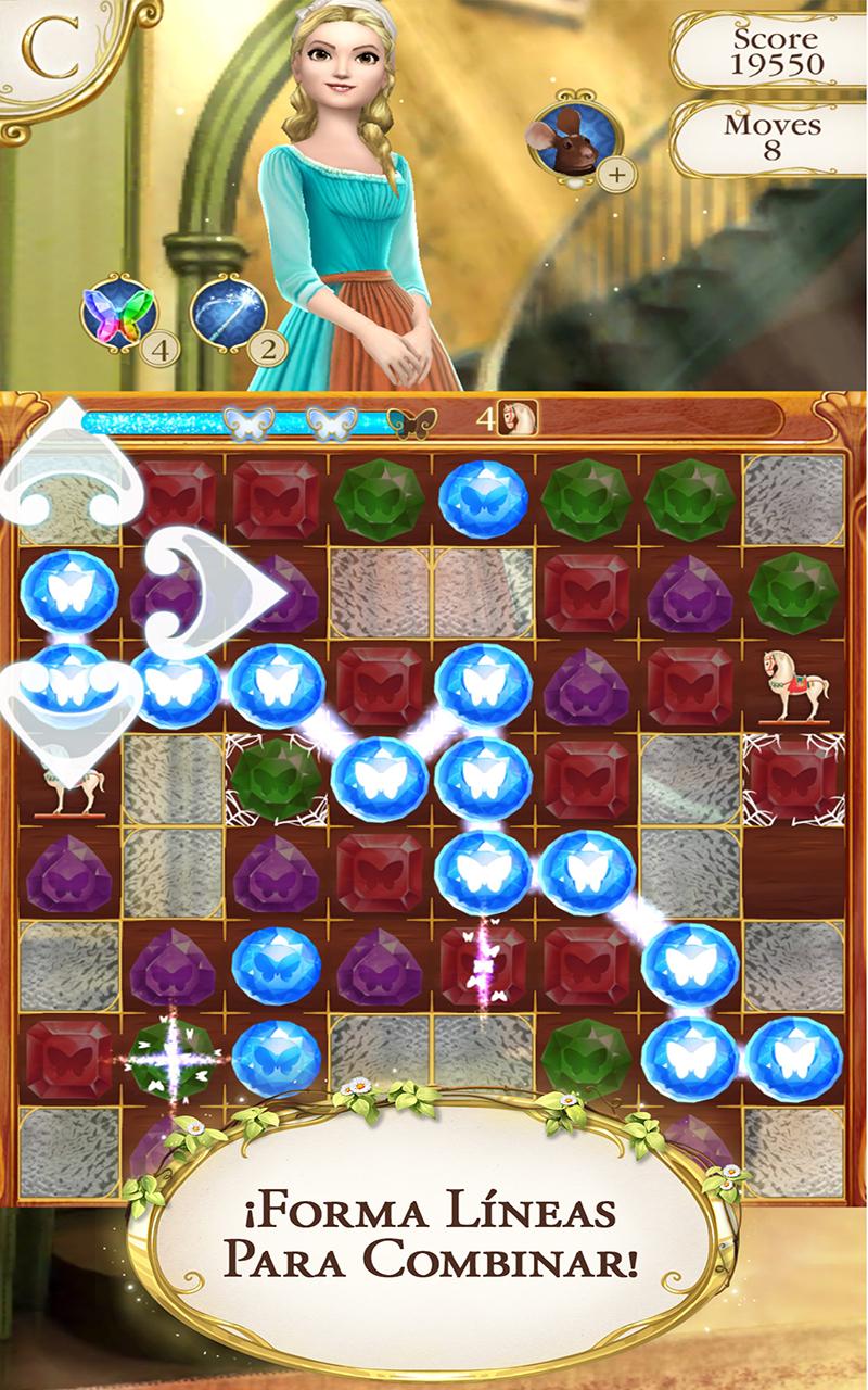 Android application Cinderella Free Fall screenshort