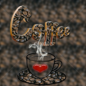 Coffee by Dipali S - Typography Words