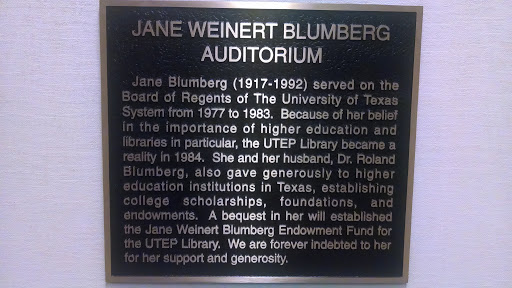 Blumberg Auditorium