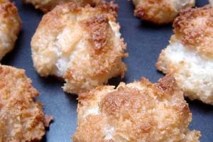 Coconut and Chocolate Macaroons