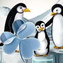 GO Launcher EX Theme penguins logo