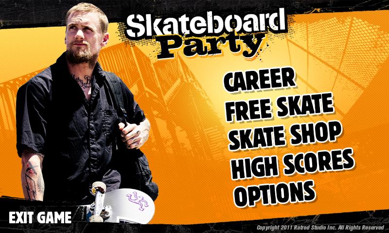 Android application Mike V: Skateboard Party PRO screenshort
