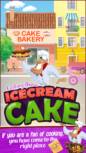 Cooking game ice cream cake