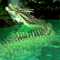 WaterfallDragon-HEALING04Free logo