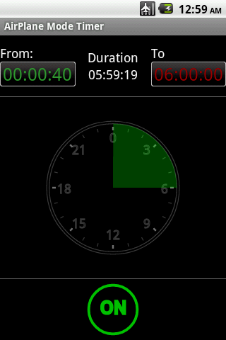 Airplane Mode Timer