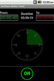 Airplane Mode Timer poster 1