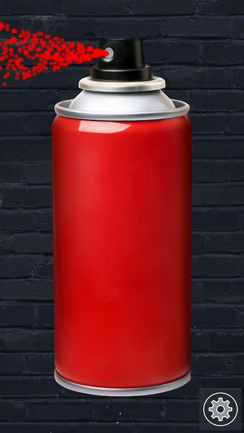 Android application Spray can screenshort
