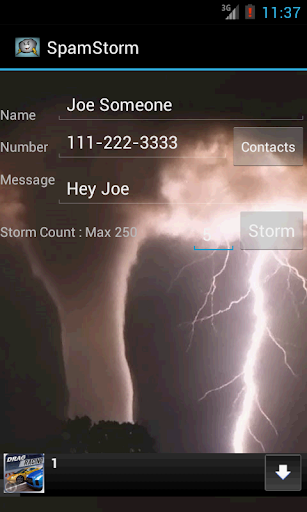 Spam Storm