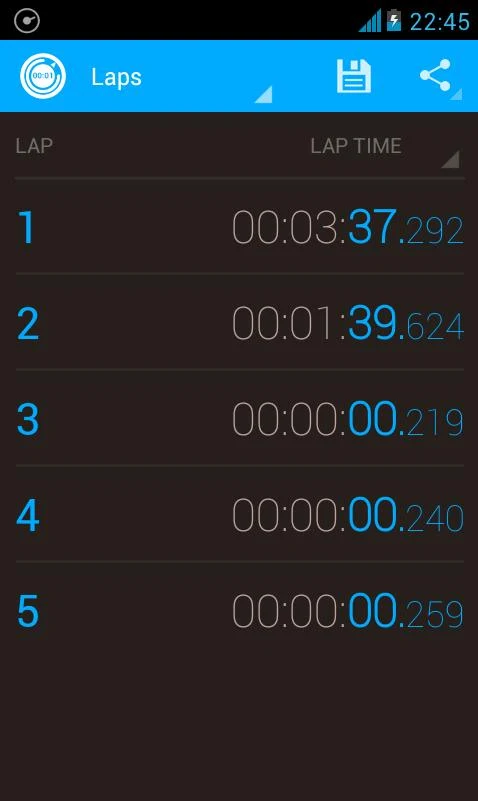 Cronômetro Timer Temporizador - screenshot