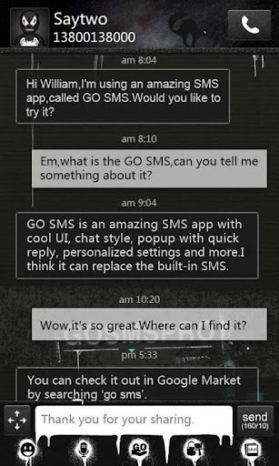 GO SMS Pro Theme Thief - KP