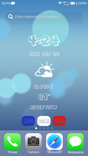 Smart Widget - UCCW Skin