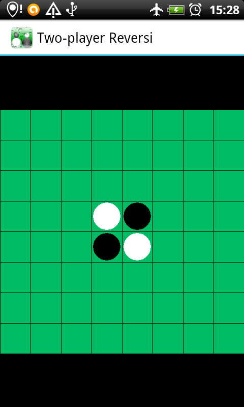 Two-player Reversi Screen 1