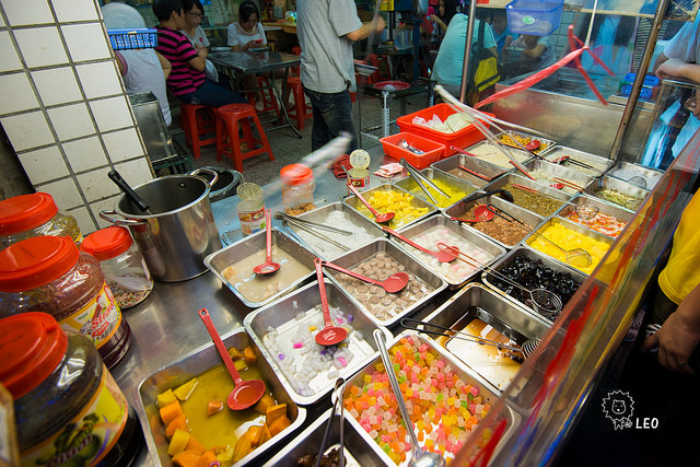 新莊廟街手工豆花 阿莫豆花