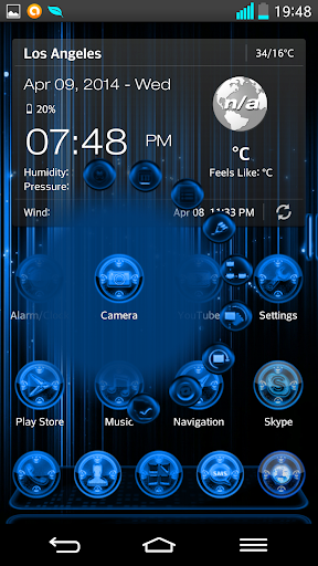 【免費個人化App】Next Launcher 3D RingsB Theme-APP點子