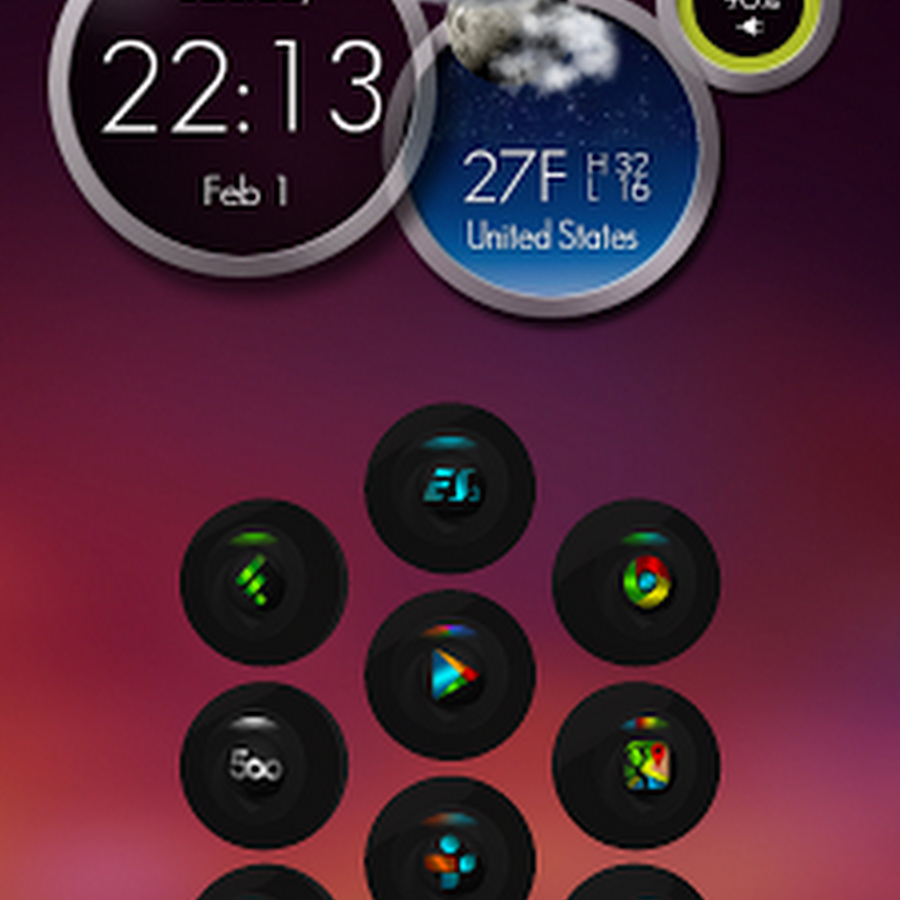 Next Launcher Theme Contrastum Apk Full 2.1