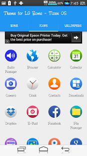 Download Theme for LG Home - TizenOs APK for Android