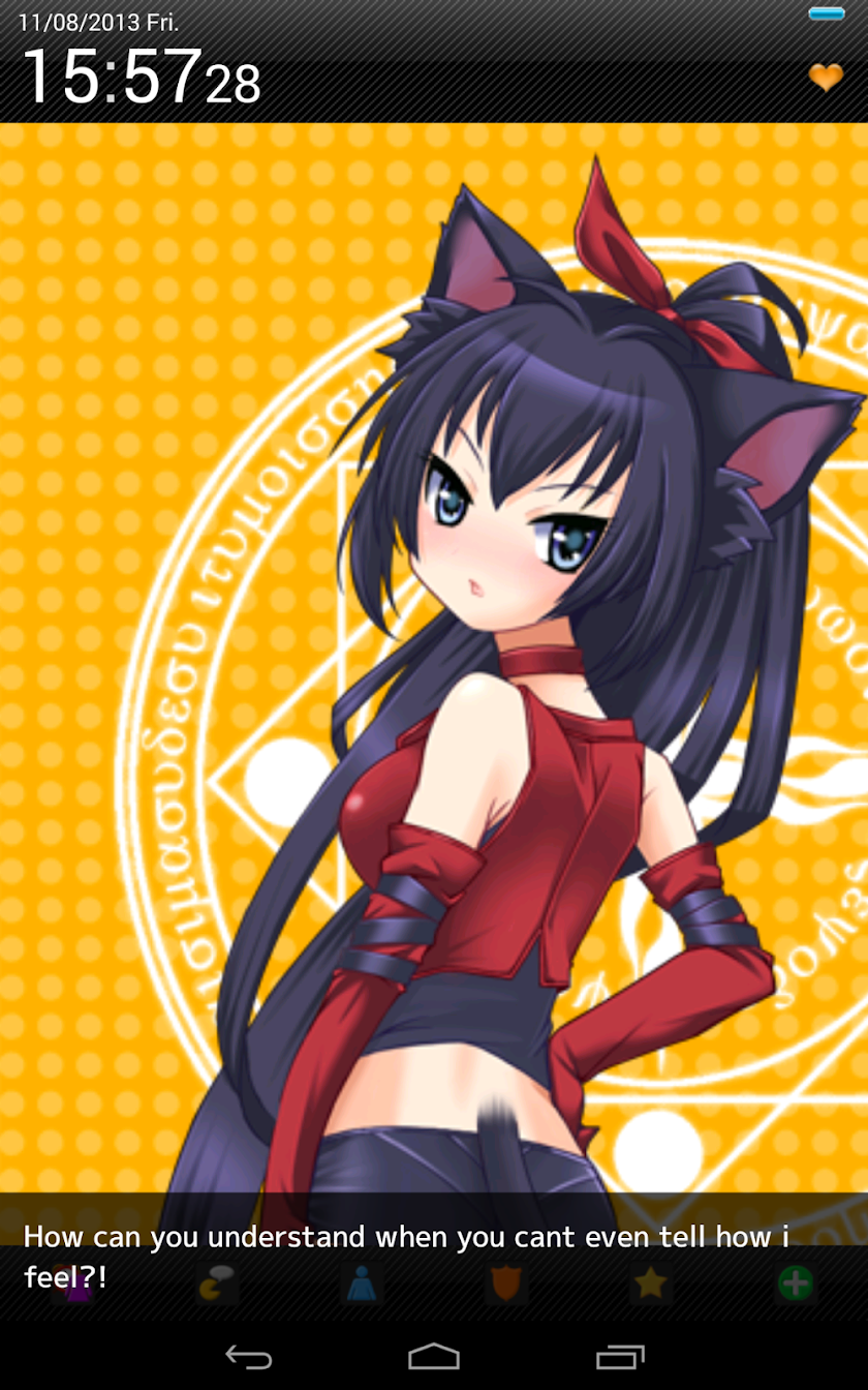Nanya Japanese Moe Alarm Clock Screen 2