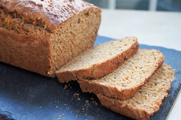 Healthy carrot and banana bread