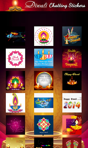 Happy Diwali Chatting Stickers
