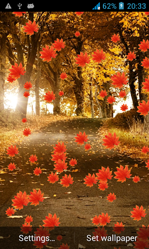 Galaxy S5 Autumn LiveWallpaper