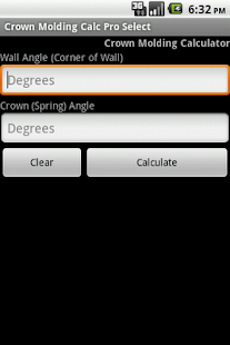 Download Crown Molding Calc Pro Select APK