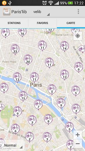 【免費交通運輸App】Paris'Lib-APP點子