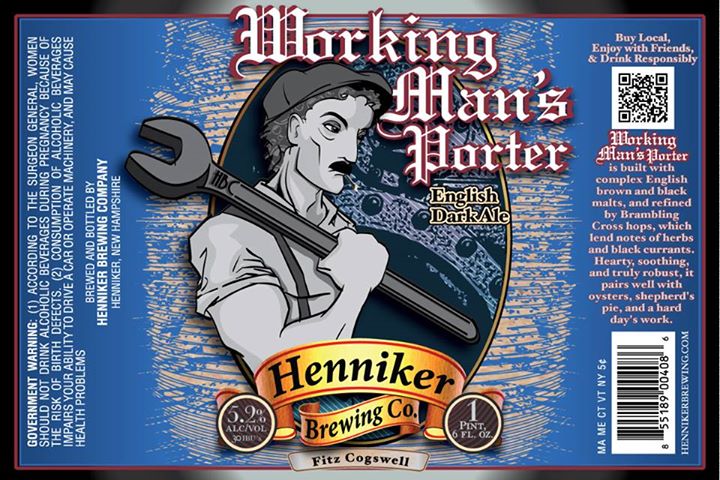 Logo of Henniker Working Man's Porter