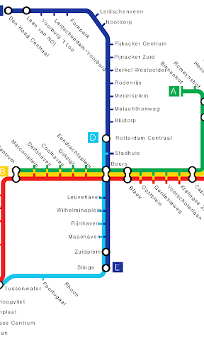 Metro regio Rotterdam