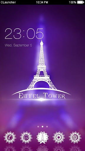 Fantastic Eiffel Tower Theme