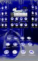 Новогодняя синяя тема by ACGroup APK Screenshot #6