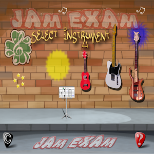 JamExam Premium Guitar Ukulele logo