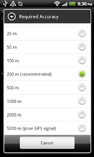 Im Here! (SMS location) Screen 3