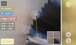 Diskometer - camera measure