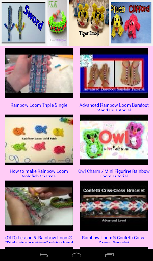 【免費媒體與影片App】Rainbow Loom New Designs-APP點子