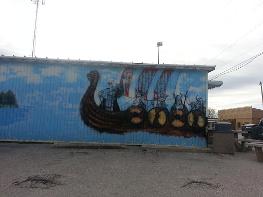 Viking Mural