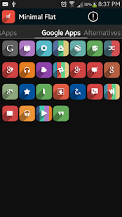 Minimal Flat Icon Pack - screenshot thumbnail