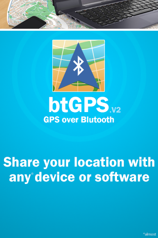 Bluetoothは ライセンスのGPS