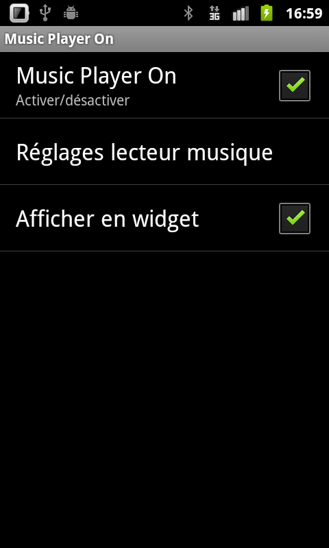 Android application Music Player for SmartWatch 2 screenshort