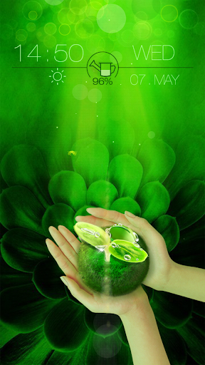 Green leaf Live Locker Theme