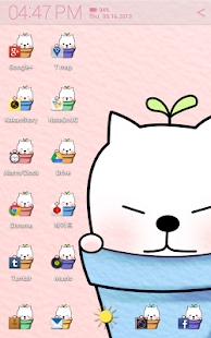 Download Dog Cute Atom theme APK for Android