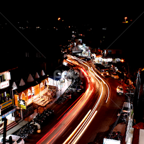 BUSY ROAD by Tarunjyoti Tewari - City,  Street & Park Street Scenes