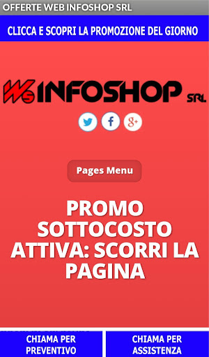 InfoshopSrl Promo Sottocosto