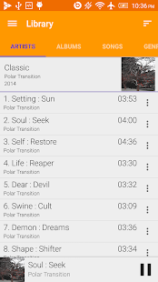 GoneMAD Music Player (Trial) Screenshot