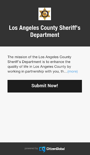 LA Sheriff Digital Witness