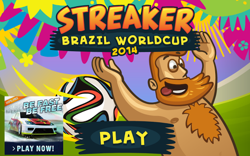 Streaker Brazil Worldcup 2014