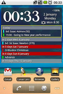 Clock and event widget(圖2)-速報App