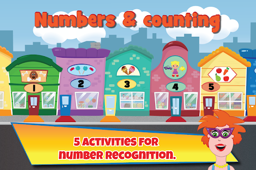 Android application Numbers &amp; counting with Tilly screenshort
