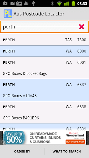 Australia Postcode Locator