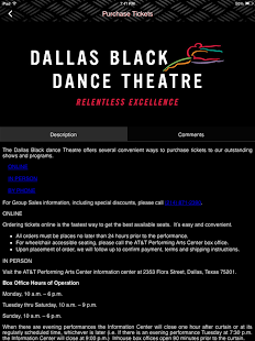Dallas Black Dance Theatre Screenshots 0